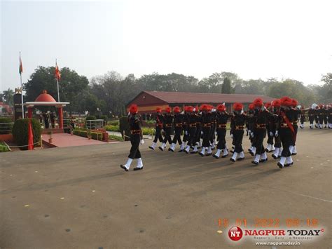 guards regimental center kamptee nagpur conducts attestation parade for 131 course of recruits