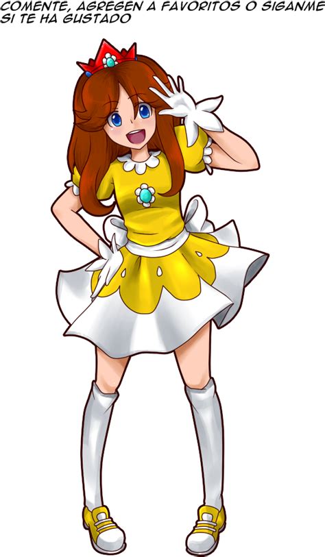 Anime Princess Daisy Free Transparent Png Download Pngkey