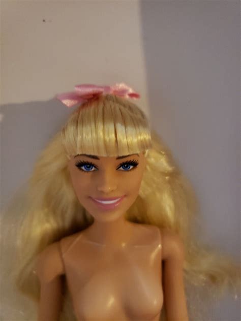 Nude Barbie The Movie Articulated Doll Margot Robbie Blonde