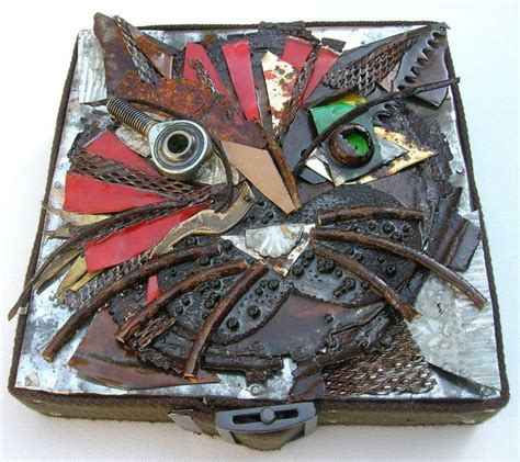 Pin By Karen Sucher On Altered Objectscollages Found Object Art