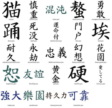 Simbolos Japoneses Para Copiar