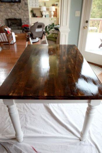 We show you proper techniques to prep a table top for stain and also mix custom stain colors. The Easy Way to Add A High-Gloss Stain to Any Piece of ...