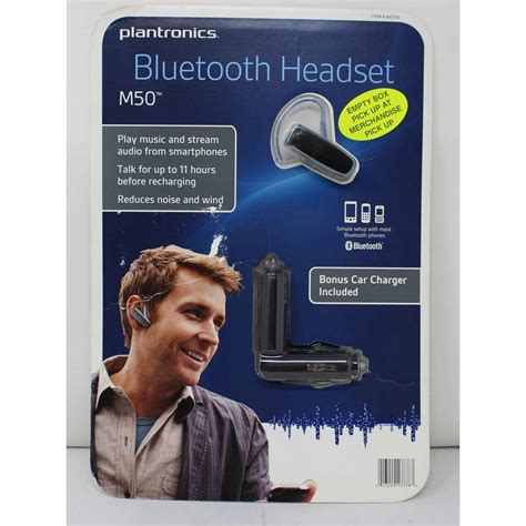 Plantronics Bluetooth Headset M50