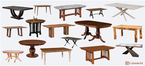The Complete Guide To Dining Tables Types And Styles Cabinfield Blog
