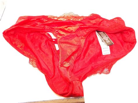 Victoria Secret Sexy Red Lace Panties 11181316 Size Sp Ebay