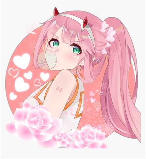 Freetoedit Zerotwo Pink Pinkhair Anime Animegirl