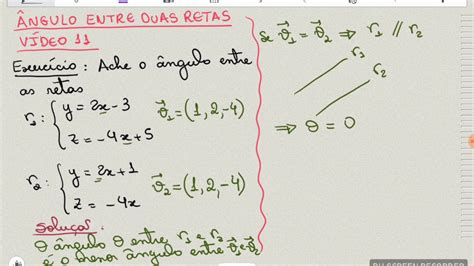 Exercícios Sobre Geometria Analítica