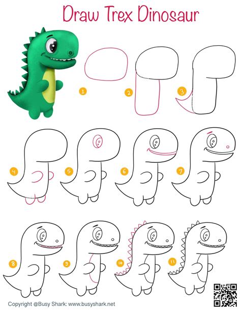 Https://tommynaija.com/draw/how To Draw A Dinosaur Easy