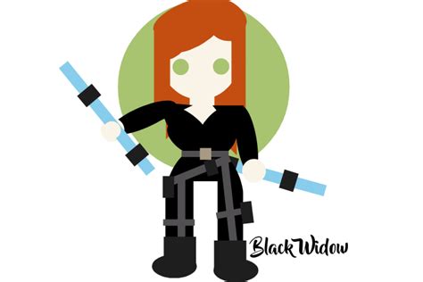 Black Widow Template Postermywall