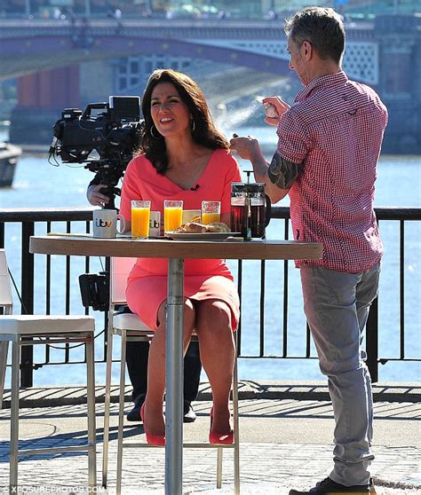 Susanna Reid Shows Off Her Figure As She Hosts Good Morning Britain
