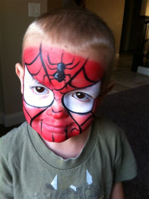 Spiderman Face Painting For Children Tutorials Tips And Designs