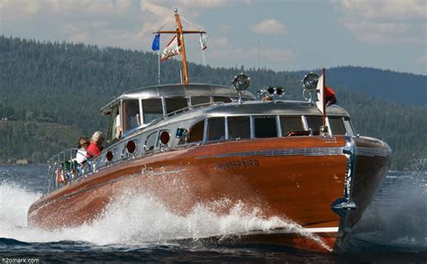Thunderbird Wooden Speed Boats Wooden Boats Tahoe City Lake Tahoe