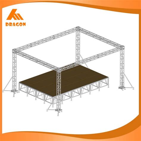 Aluminum Stage Truss Outdoor Stage Roof Truss System China Aluminum