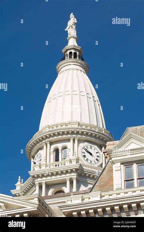 Exterior Of The Tippecanoe County Courthouse Built From 1881 To 1884