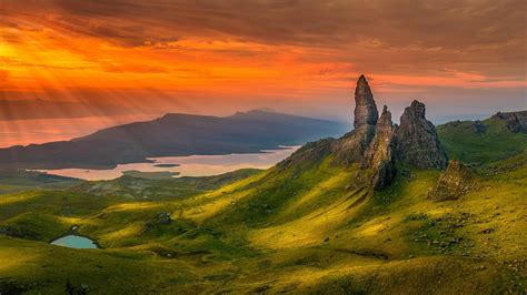 Old Man Of Storr On The Isle Of Skye In Scotland Backiee