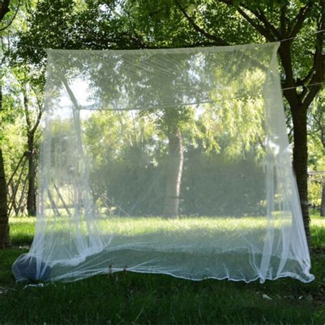 Large White Camping Mosquito Net Indoor Outdoor Netting Storage Bag