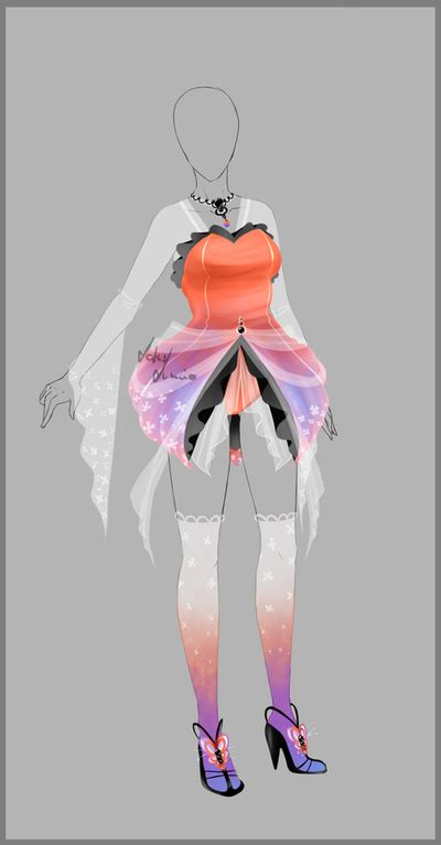 Outfit Design 104 Closed By Lotuslumino On Deviantart