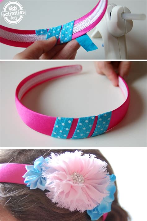 How To Make A Mix And Match Headband For Ribbon Flowers And More
