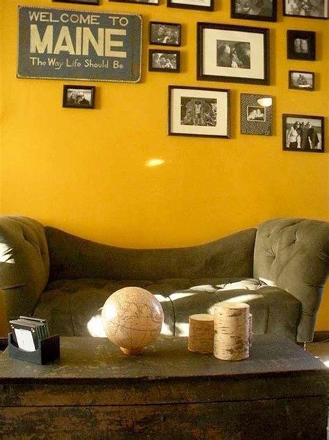Paint Color Portfolio Mustard Living Rooms Yellow Living Room