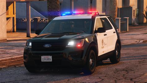 Ford Police Interceptor Utility Lspd Lapd Marked And Unmarked My XXX