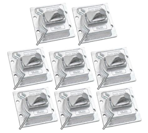 8 Pack Bolt On Dovetail Shipping Container Twist Lock