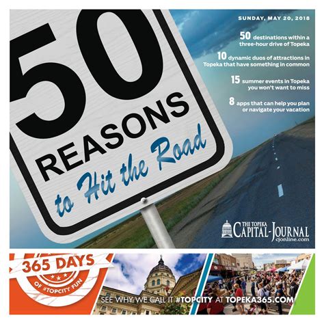 50 Reasons To Hit The Road 2018 By Cj Media Issuu