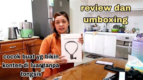 Wajib Punya Yg Ngonten Di Luar ⁉️umboxing Andreview Tongsis Youtube