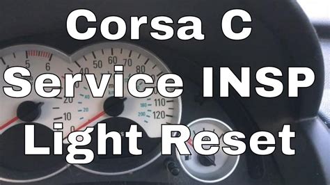 Opel Corsa C Dashboard Warning Lights