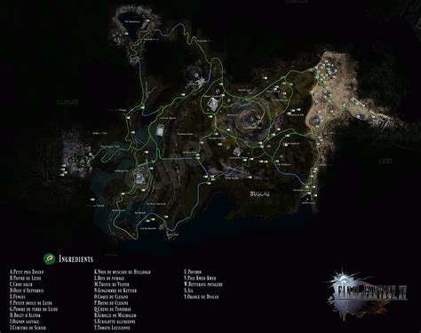 Final Fantasy 15 интерактивная карта мира 82 фото
