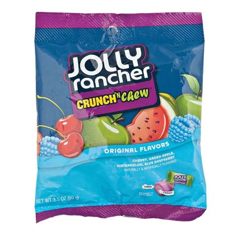 Jolly Rancher Crunch N Chew Candy 35 Oz Bags Jolly Rancher Jolly