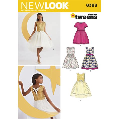 Pattern For Girls Party Dresses Simplicity