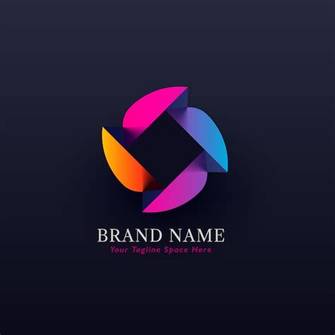 Premium Vector Abstract Colorful Logo Concept