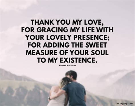 Thankful For You My Love Quotes Werohmedia
