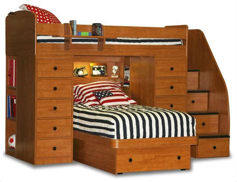 21 Top Wooden L Shaped Bunk Beds With Space Saving Features Cool