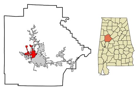 Image Tuscaloosa County Alabama Incorporated And Unincorporated Areas