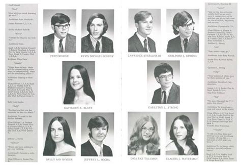 1973 Yearbook Highlights Alumni