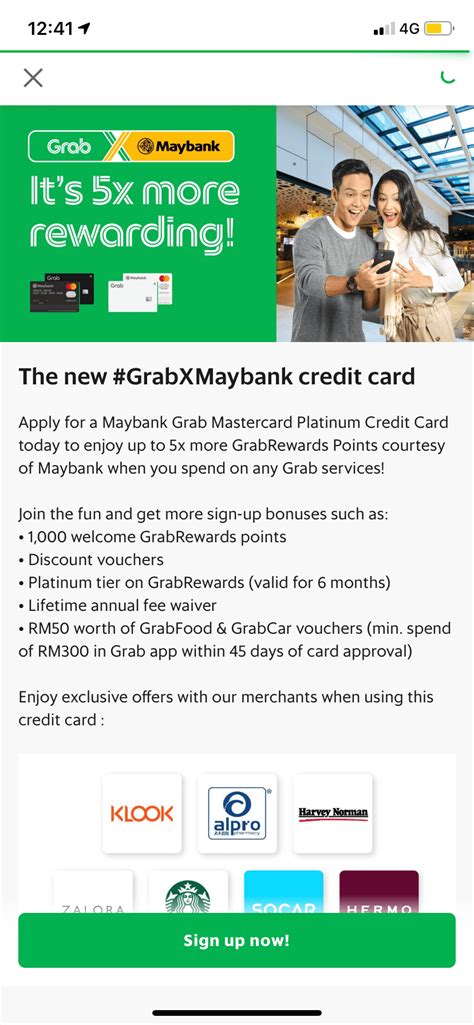 Now, you can make it even more lovely with special discount from maybank! Maybank Grab Mastercard Platinum Credit Card | Grab MY
