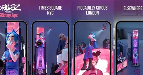 Gorillaz Will Have A Live Concert With Augmented Reality Tech Markup
