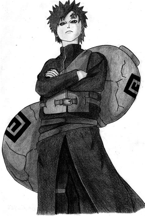 18 Anime Naruto Gaara Drawings