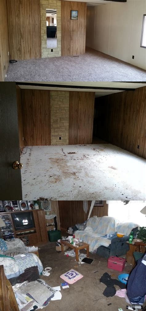 Mobile Home Makeover Before And After Rehab Pictures — Mobile Home