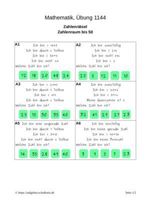 Arbeitsblätter für klasse 5 bis 8. Matheaufgaben 5 Klasse Zum Ausdrucken Division Learnkontrolle : Klassenarbeiten Und ...
