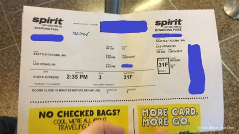Review Of Spirit Airlines Flight From Seattle To Las Vegas In Economy