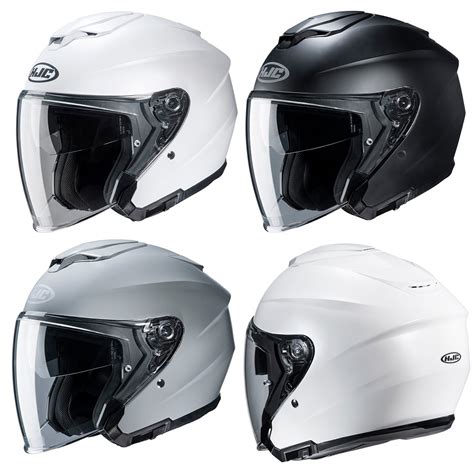 Hjc I30 Plain Open Face Motorcycle Helmet Bdla Motorbikes