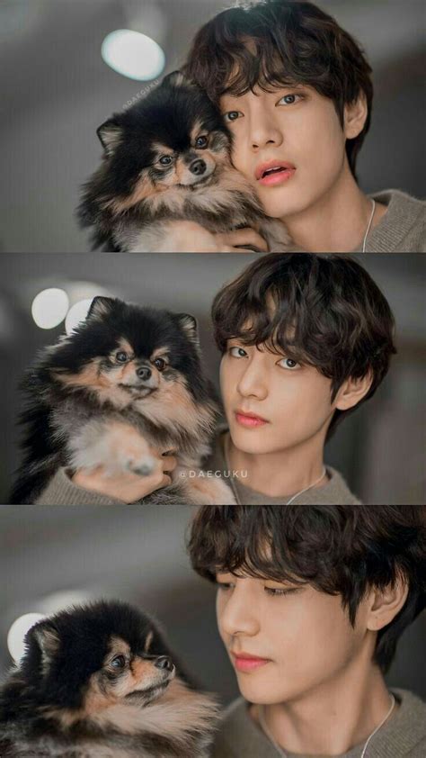 Baby Yeontan W V Bts Taehyung Bts Jimin Taehyung