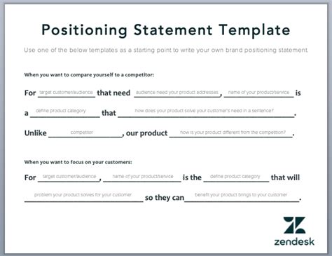 Brand Positioning Statement Examples How To Write One Zendesk India