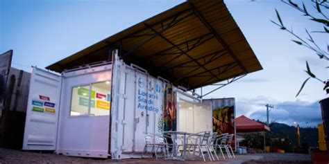 Solar Powered Container Internet Cafes Home