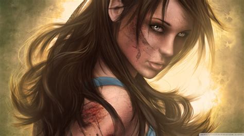 Tomb Raider Girl Hero Ultra HD Desktop Background Wallpaper for 4K UHD TV : Multi Display, Dual ...