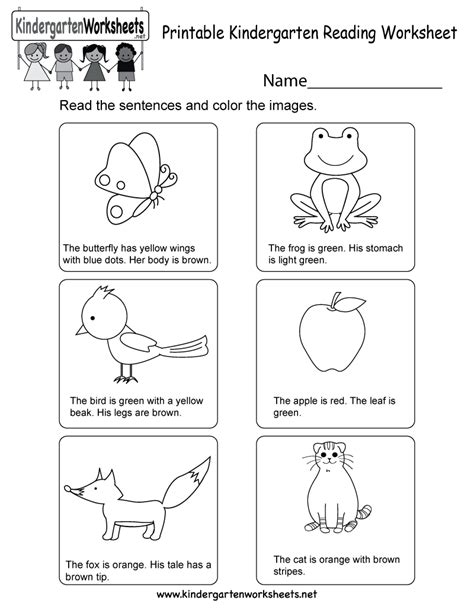 Get Pre K Reading Worksheets Free Pics Reading
