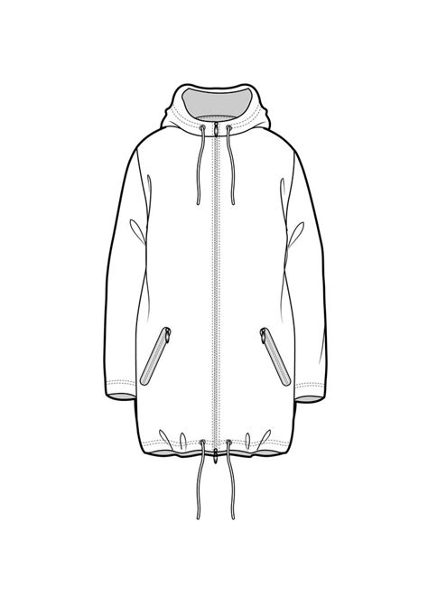 Curve the line into a horizontal position, then double it back upon itself. Hoodie Drawing at GetDrawings | Free download