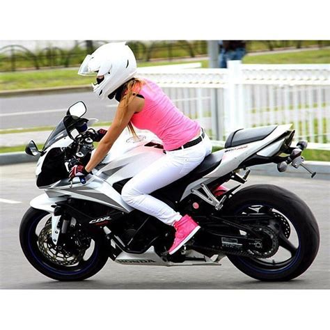Biker Girl On CBR Biker Girl Hot Bikes Motorcycle